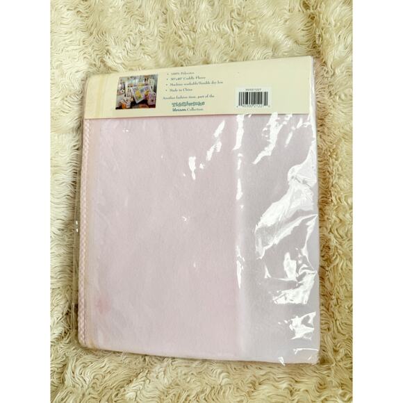 Y2K Tiddliwinks Blossom Collection Embroidered Fleece Baby Blanket - Picture 6 of 8